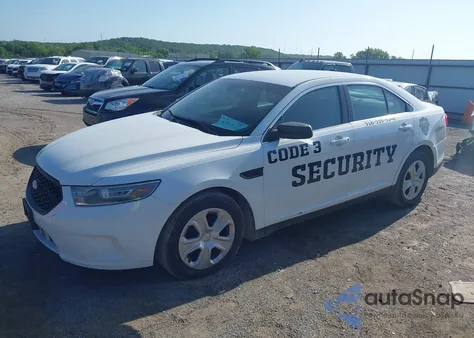 2014 Ford Police Interceptor z USA, uszkodzony, nr VIN 1FAHP2MK9EG148819